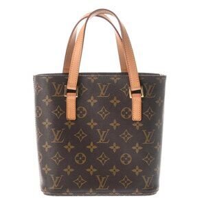 LOUIS VUITTON Monogram VAVIN PM Brown M51172 hand bag